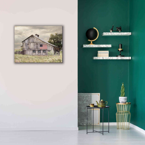 Image of 'Rural Virginia Barn' by Lori Deiter, Canvas Wall Art,34 x 26