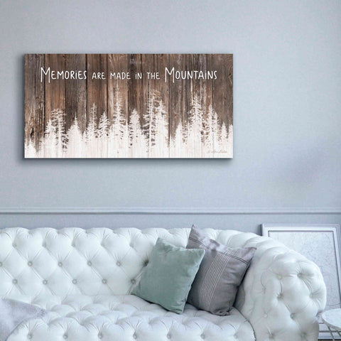 Image of 'Mountain Memories' by Lori Deiter, Canvas Wall Art,60 x 30