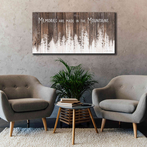Image of 'Mountain Memories' by Lori Deiter, Canvas Wall Art,60 x 30