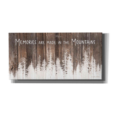 Image of 'Mountain Memories' by Lori Deiter, Canvas Wall Art