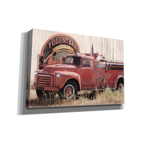 Image of 'Volunteer Firefighter' by Lori Deiter, Canvas Wall Art