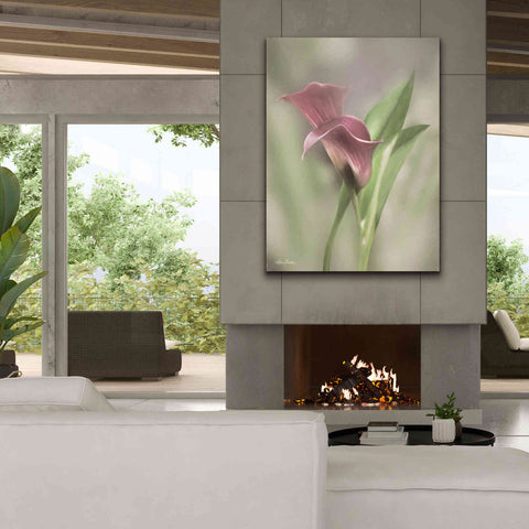 Image of 'Pink Calla Lily' by Lori Deiter, Canvas Wall Art,40 x 54
