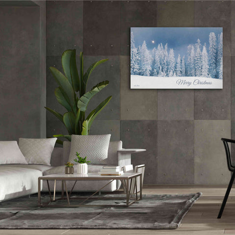 Image of 'Lava Mountain Merry Christmas' by Lori Deiter, Canvas Wall Art,60 x 40