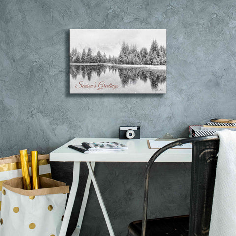 Image of 'Schwabachers Seasons Greetings' by Lori Deiter, Canvas Wall Art,18 x 12
