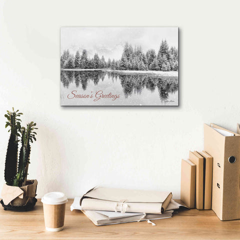 Image of 'Schwabachers Seasons Greetings' by Lori Deiter, Canvas Wall Art,18 x 12