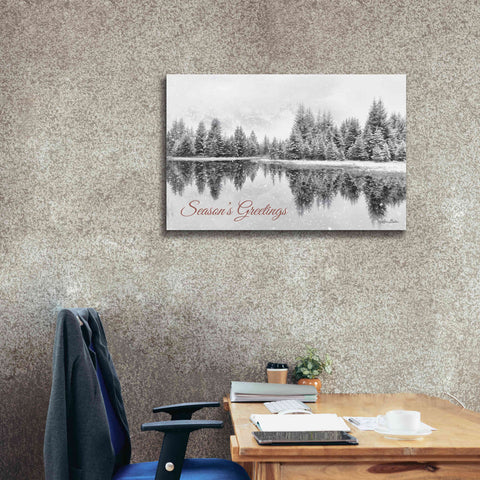 Image of 'Schwabachers Seasons Greetings' by Lori Deiter, Canvas Wall Art,40 x 26