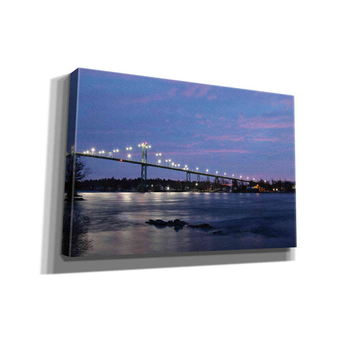 Image of 'Bridge at Night' by Lori Deiter, Canvas Wall Art