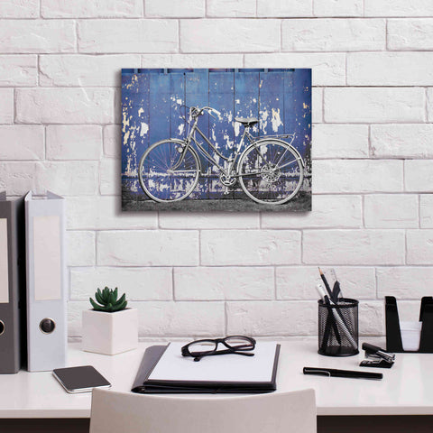 Image of 'Grungy Bike' by Lori Deiter, Canvas Wall Art,16 x 12
