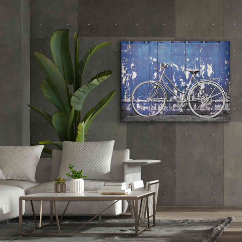 Image of 'Grungy Bike' by Lori Deiter, Canvas Wall Art,54 x 40