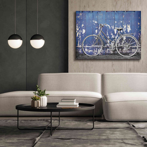 Image of 'Grungy Bike' by Lori Deiter, Canvas Wall Art,54 x 40