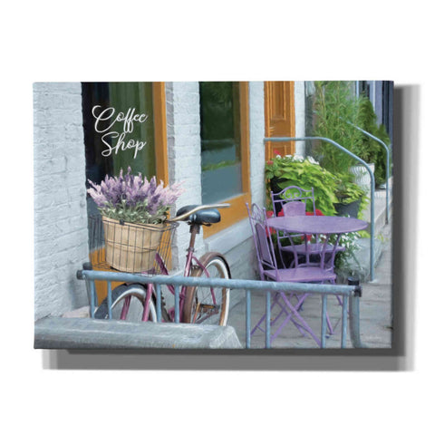 Image of 'Coffee Shop Visit' by Lori Deiter, Canvas Wall Art