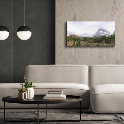 Image of 'Many Glacier Landscape' by Lori Deiter, Canvas Wall Art,40 x 20