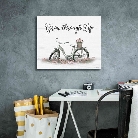 Image of 'Grow Through Life' by Lori Deiter, Canvas Wall Art,24 x 20