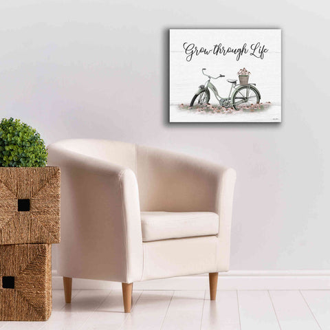 Image of 'Grow Through Life' by Lori Deiter, Canvas Wall Art,24 x 20