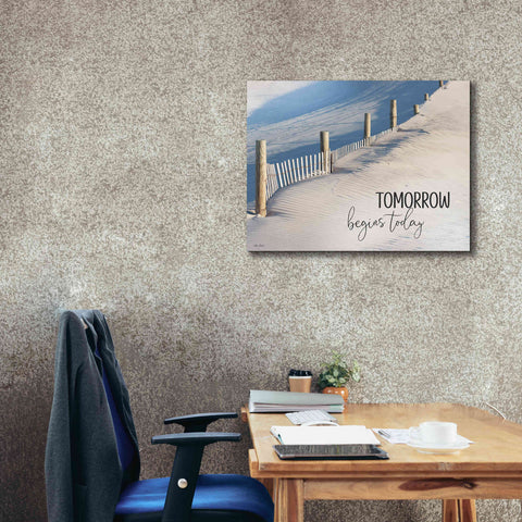 Image of 'Tomorrow Begins Today' by Lori Deiter, Canvas Wall Art,34 x 26