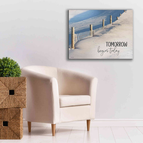 Image of 'Tomorrow Begins Today' by Lori Deiter, Canvas Wall Art,34 x 26