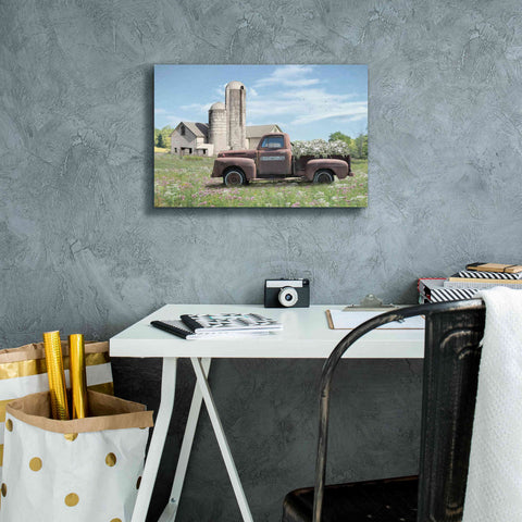 Image of 'Annville Summer Fields' by Lori Deiter, Canvas Wall Art,18 x 12