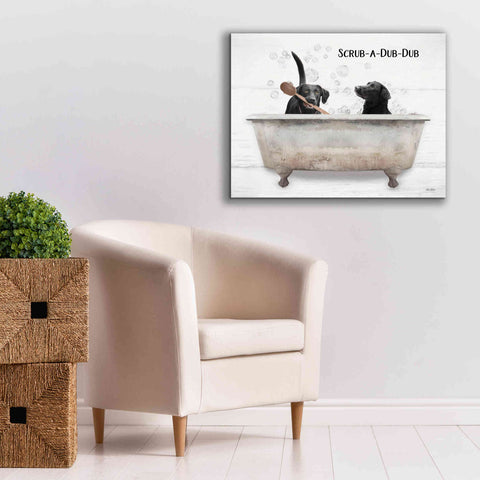 Image of 'Scrub-a-Dub-Dub' by Lori Deiter, Canvas Wall Art,34 x 26