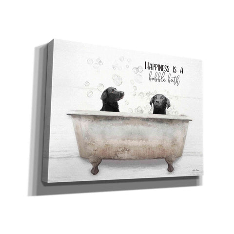 Image of 'Happiness is a Bubble Bath' by Lori Deiter, Canvas Wall Art