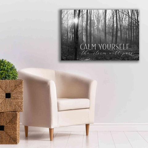 Image of 'Calm Yourself' by Lori Deiter, Canvas Wall Art,40 x 26