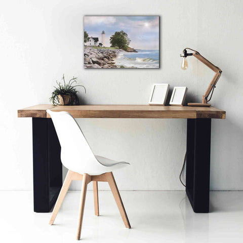 Image of 'Afternoon at Tibbetts Point' by Lori Deiter, Canvas Wall Art,26 x 18
