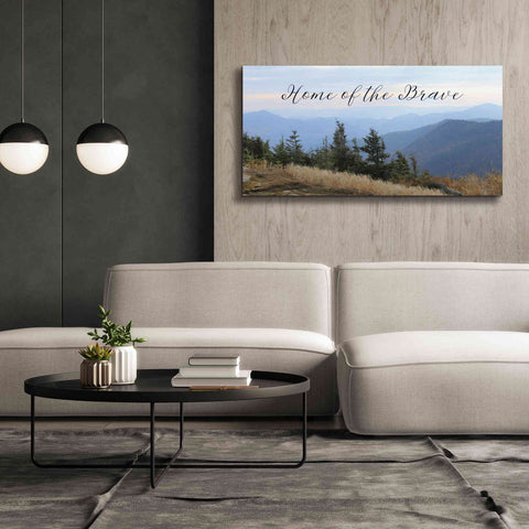Image of 'Home of the Brave' by Lori Deiter, Canvas Wall Art,60 x 30