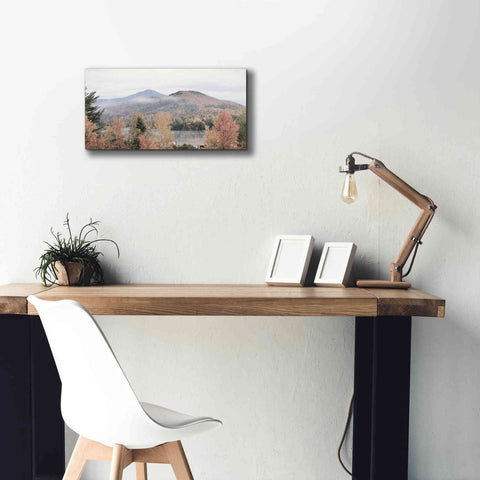 Image of 'Whiteface Mountain' by Lori Deiter, Canvas Wall Art,24 x 12