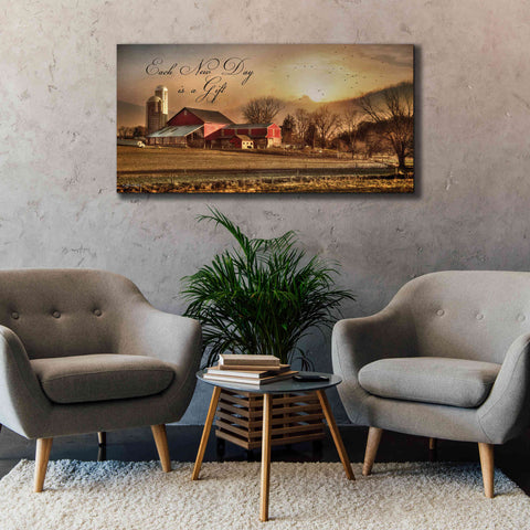 Image of 'Each New Day' by Lori Deiter, Canvas Wall Art,60 x 30