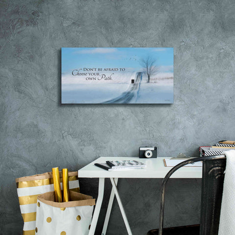 Image of 'Choose Your Own Path' by Lori Deiter, Canvas Wall Art,24 x 12