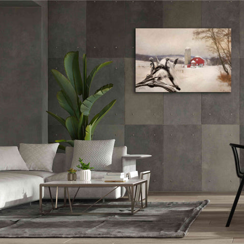 Image of 'Sleigh Ride in the Country' by Lori Deiter, Canvas Wall Art,60 x 40
