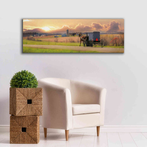 Image of 'Evening Cruise' by Lori Deiter, Canvas Wall Art,60 x 20