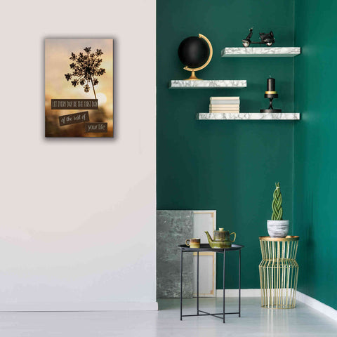 Image of 'The First Day' by Lori Deiter, Canvas Wall Art,18 x 26