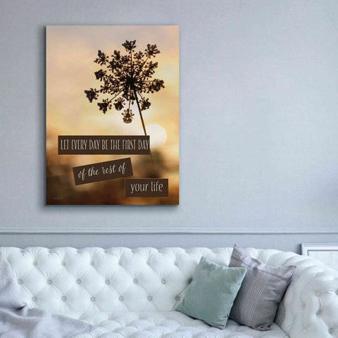 Image of 'The First Day' by Lori Deiter, Canvas Wall Art,40 x 54