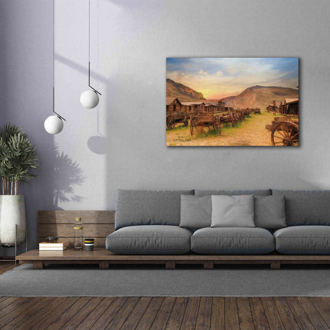 Image of 'Old Trail Town' by Lori Deiter, Canvas Wall Art,60 x 40