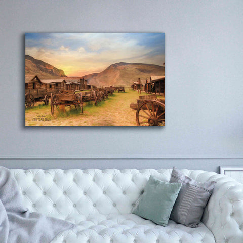 Image of 'Old Trail Town' by Lori Deiter, Canvas Wall Art,60 x 40