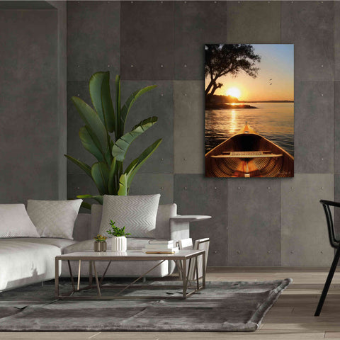 Image of 'Sunset on the Lake I' by Lori Deiter, Canvas Wall Art,40 x 60