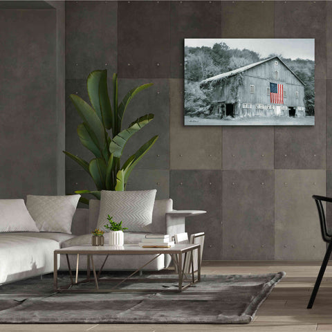 Image of 'Patriotic Farm II' by Lori Deiter Canvas Wall Art,60 x 40