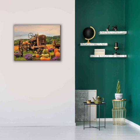 Image of 'The Harvester' by Lori Deiter Canvas Wall Art,34 x 26