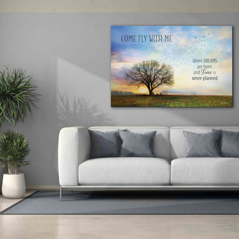 Image of 'Come Fly with Me' by Lori Deiter Canvas Wall Art,60 x 40