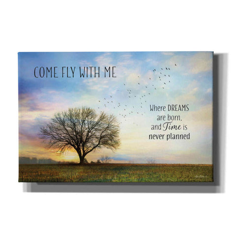 Image of 'Come Fly with Me' by Lori Deiter Canvas Wall Art