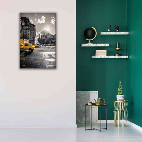 Image of 'Crosswalks of Manhattan I' by Donnie Quillen Canvas Wall Art,26 x 40