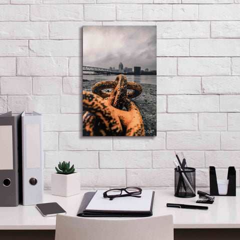 Image of 'Don't Break' by Donnie Quillen Canvas Wall Art,12 x 18