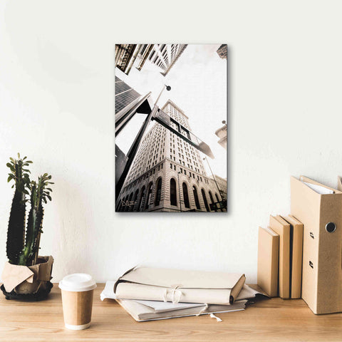 Image of 'Built from the Ground Up' by Donnie Quillen Canvas Wall Art,12 x 18