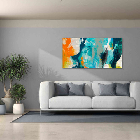 Image of 'Tidal Abstract II' by Sisa Jasper Canvas Wall Art,60 x 30
