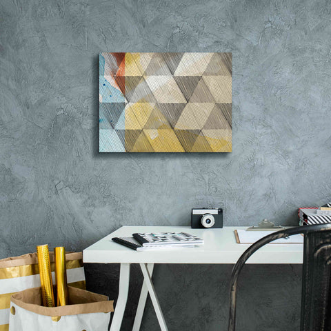 Image of 'Geo Now Sketch I' by Sisa Jasper Canvas Wall Art,16 x 12