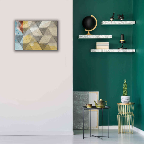 Image of 'Geo Now Sketch I' by Sisa Jasper Canvas Wall Art,26 x 18