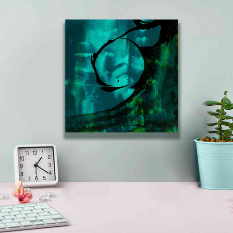 Image of 'Turquoise Element III' by Sisa Jasper Canvas Wall Art,12 x 12