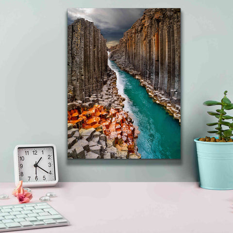 Image of 'Divided' Canvas Wall Art,12 x 16