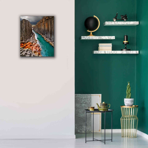 Image of 'Divided' Canvas Wall Art,20 x 24
