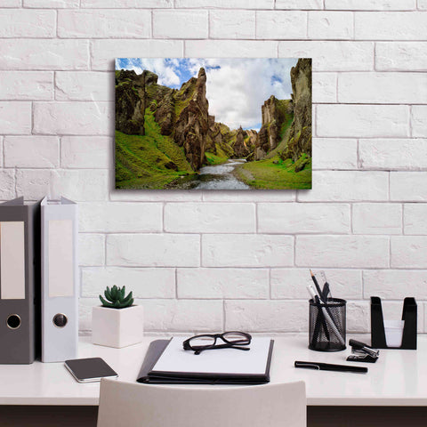 Image of 'Middle Earth' Canvas Wall Art,18 x 12